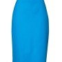 Deep-Turquoise-pencil-skirt-front-view