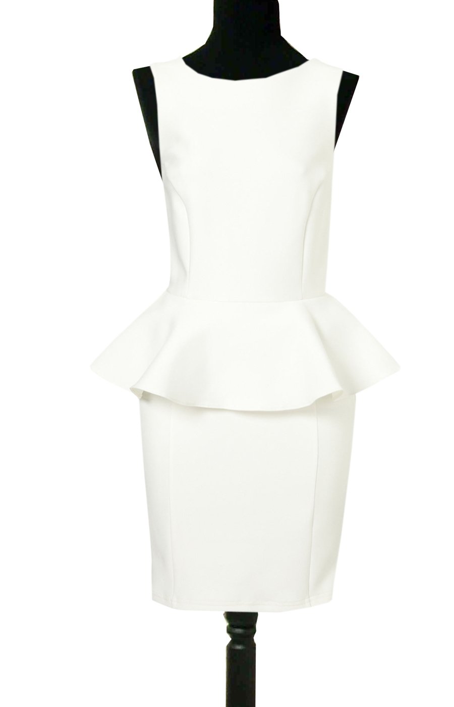 White Pencil Skirt Dress 68