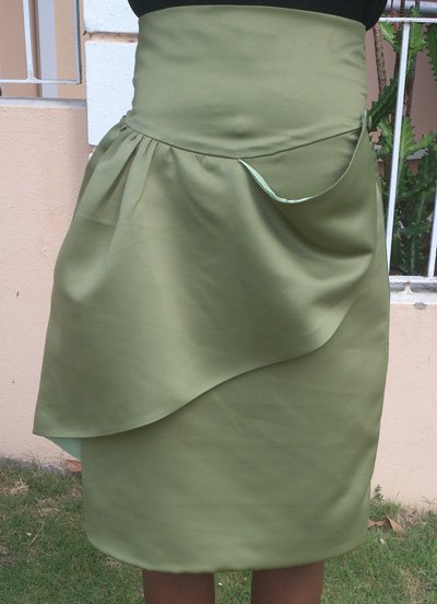 custom-made-olive-skirt