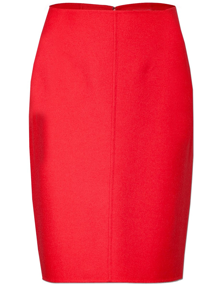 Red Cotton Skirt 43