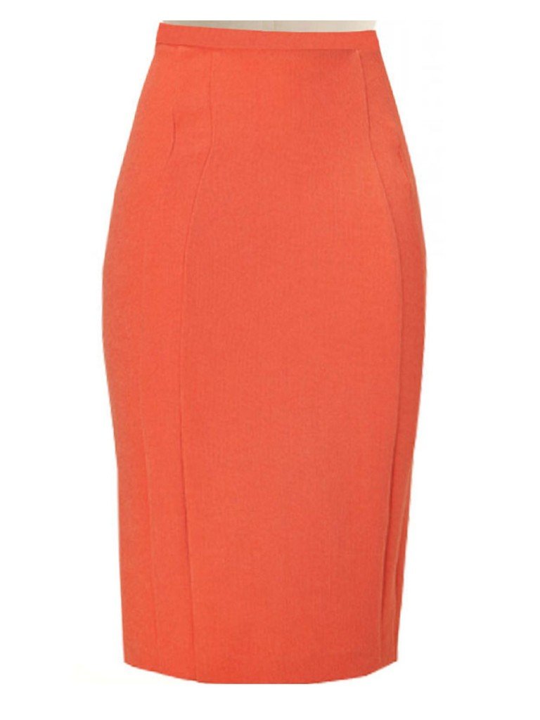 Linen pencil Skirt Wide Variety of Colors, Work, Casual wear Hand