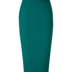 Emerald Green High waist pencil skirt – Elizabeth's Custom Skirts