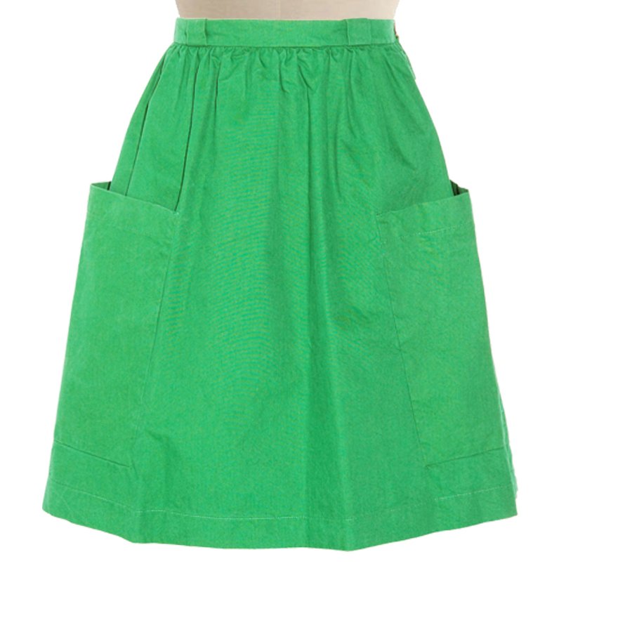 Cotton Gather Waist skirts, Custom Fit, Handmade, Fully Lined, Cotton