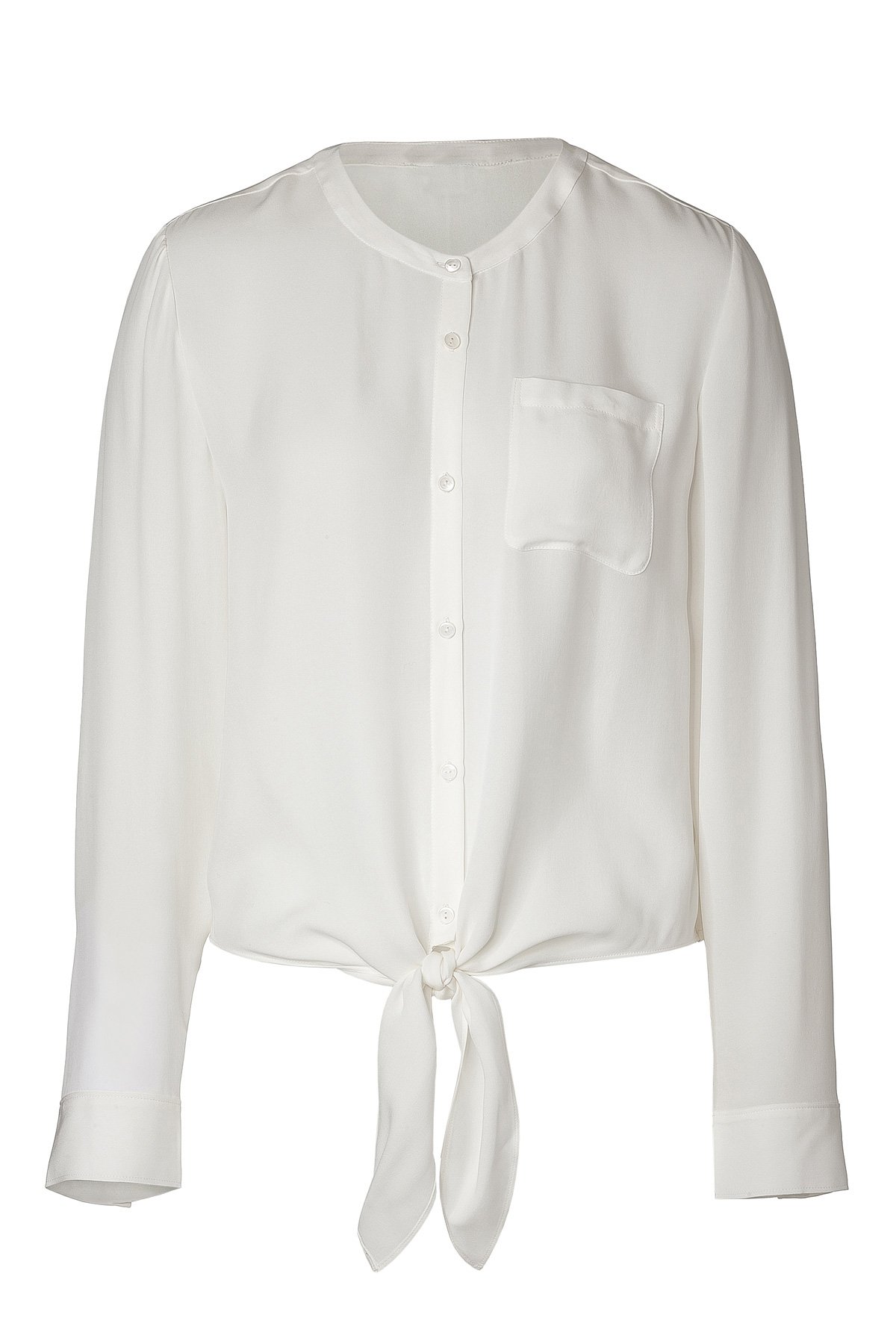 white georgette shirt online