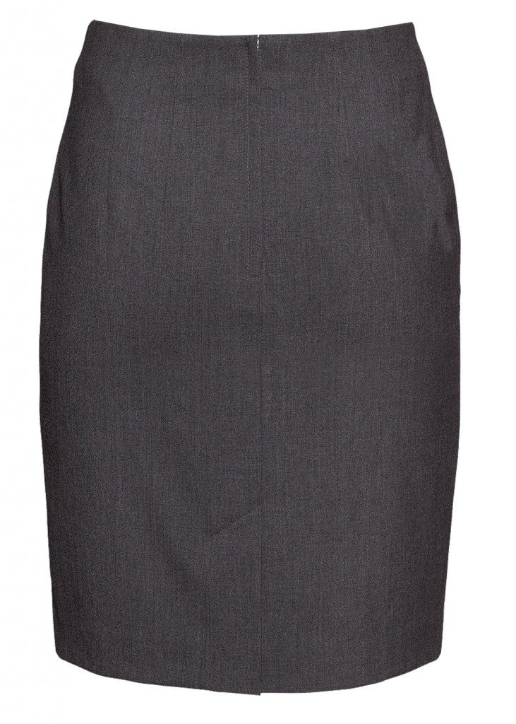 Classic Dark Gray polyester wrinkle free pencil skirt – Elizabeth's ...