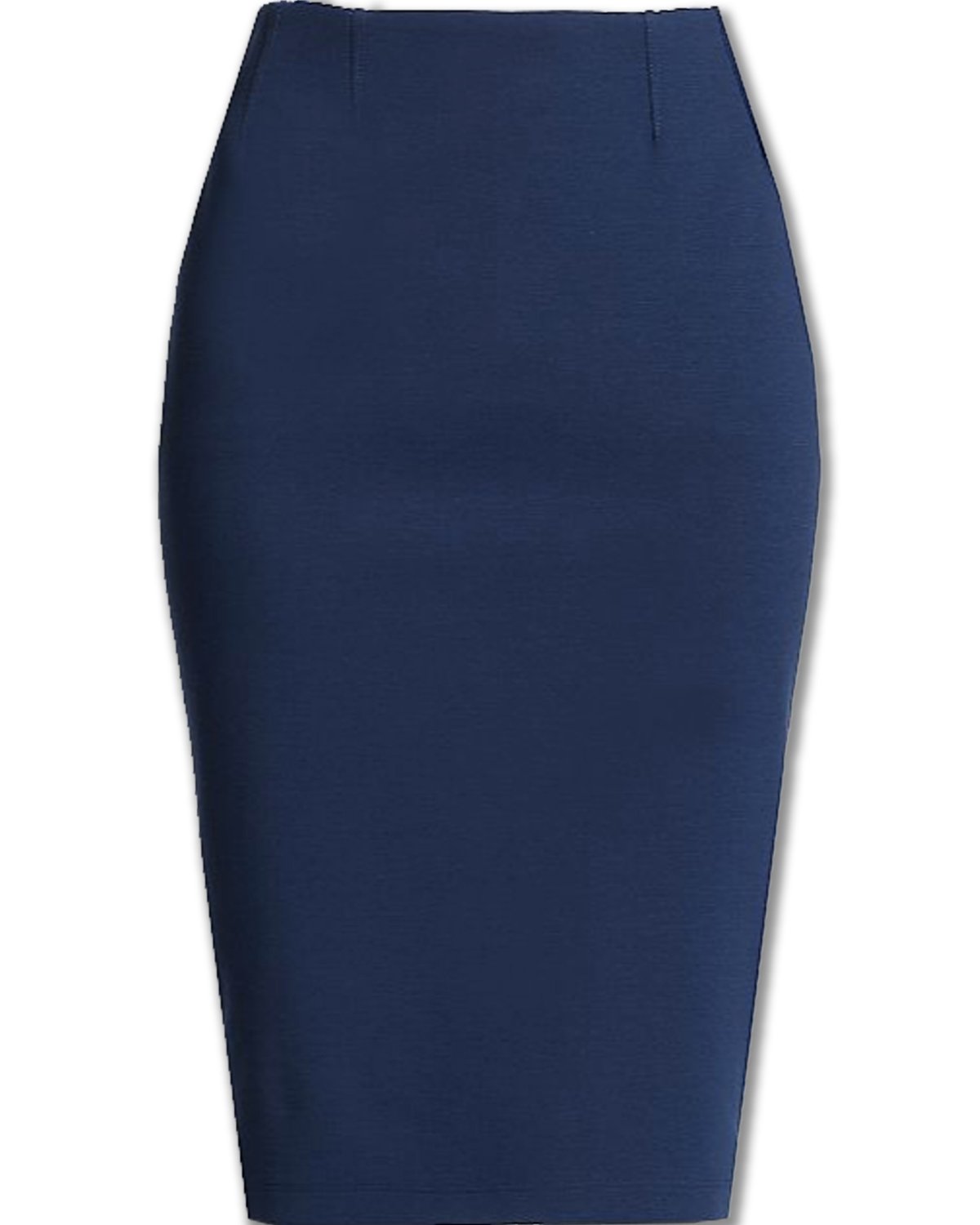 Blue Ponte Knit Pencil Skirt – Elizabeth's Custom Skirts